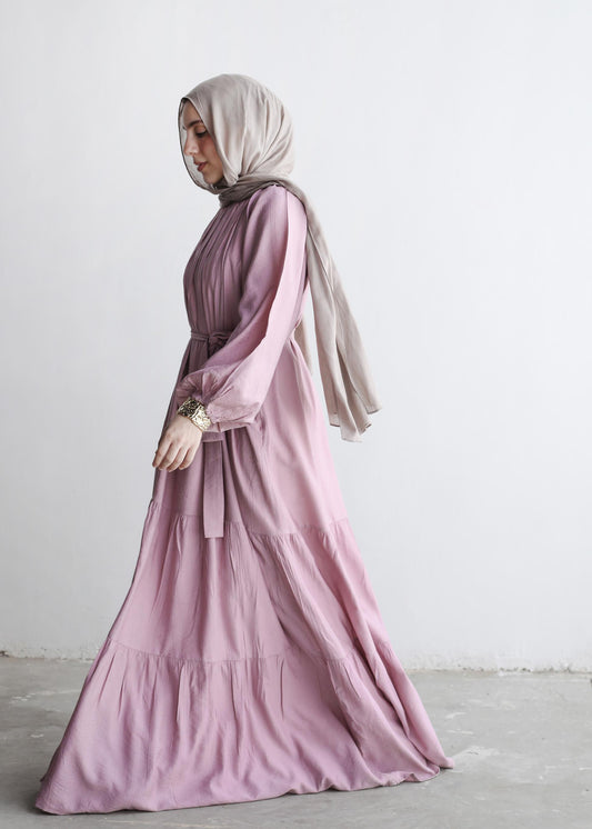 Palma Dress In Blush Mauve