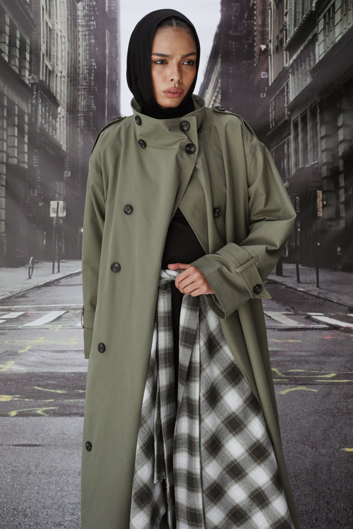 The Plaid Wrap Skirt