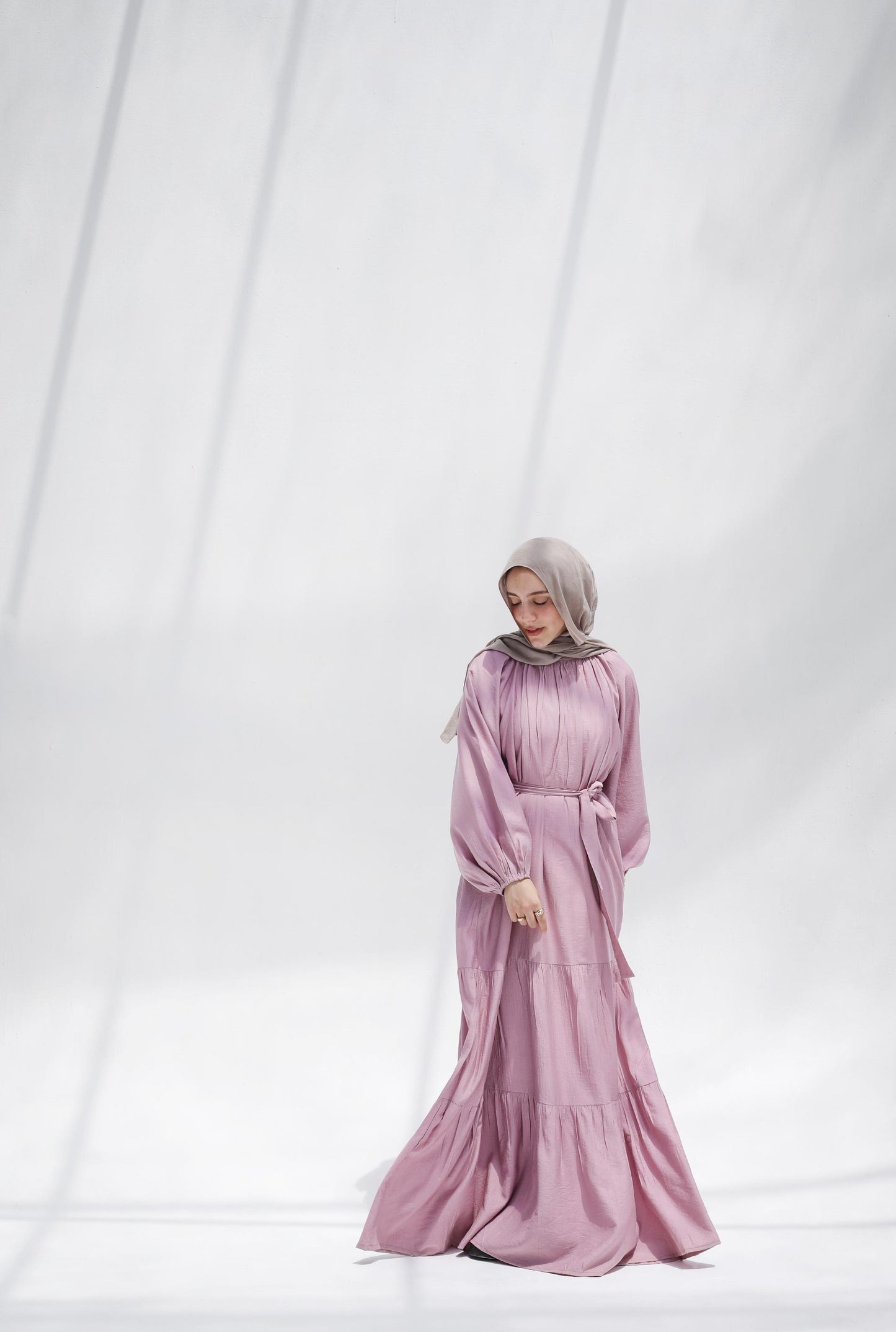 Palma Dress In Blush Mauve