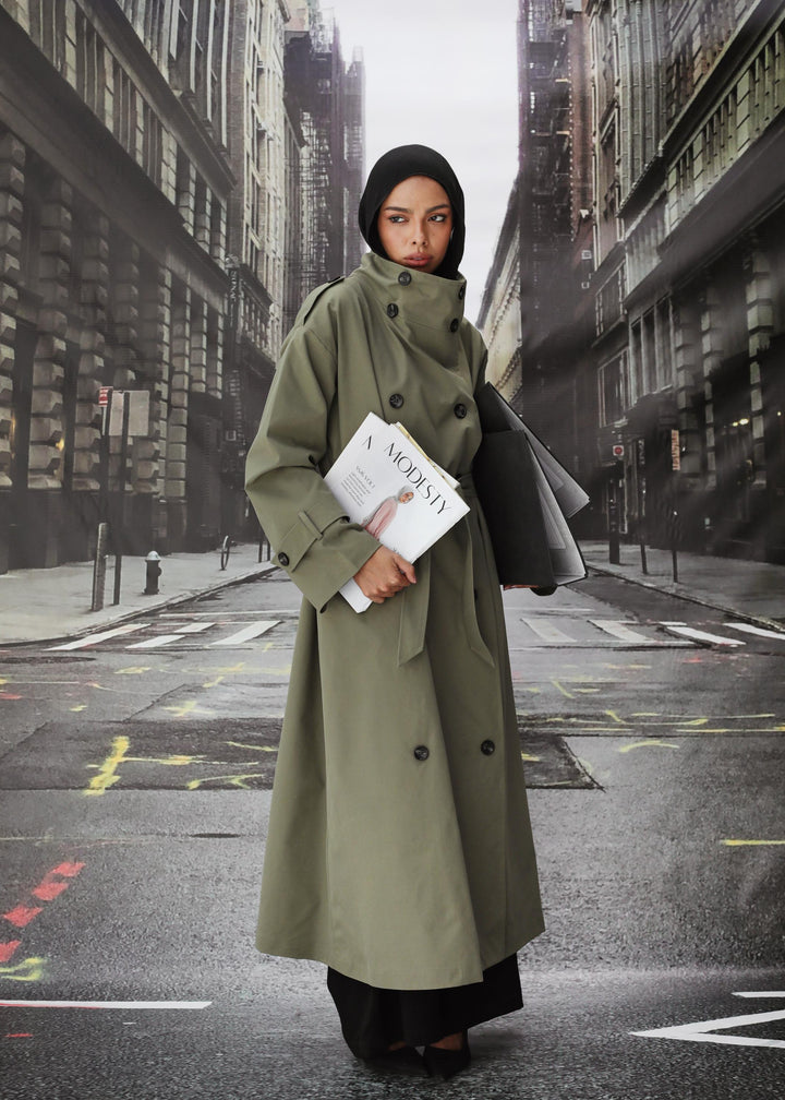 The Funnel Neck Trench In Olive