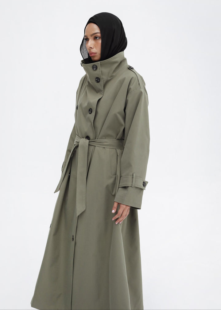 The Funnel Neck Trench In Olive