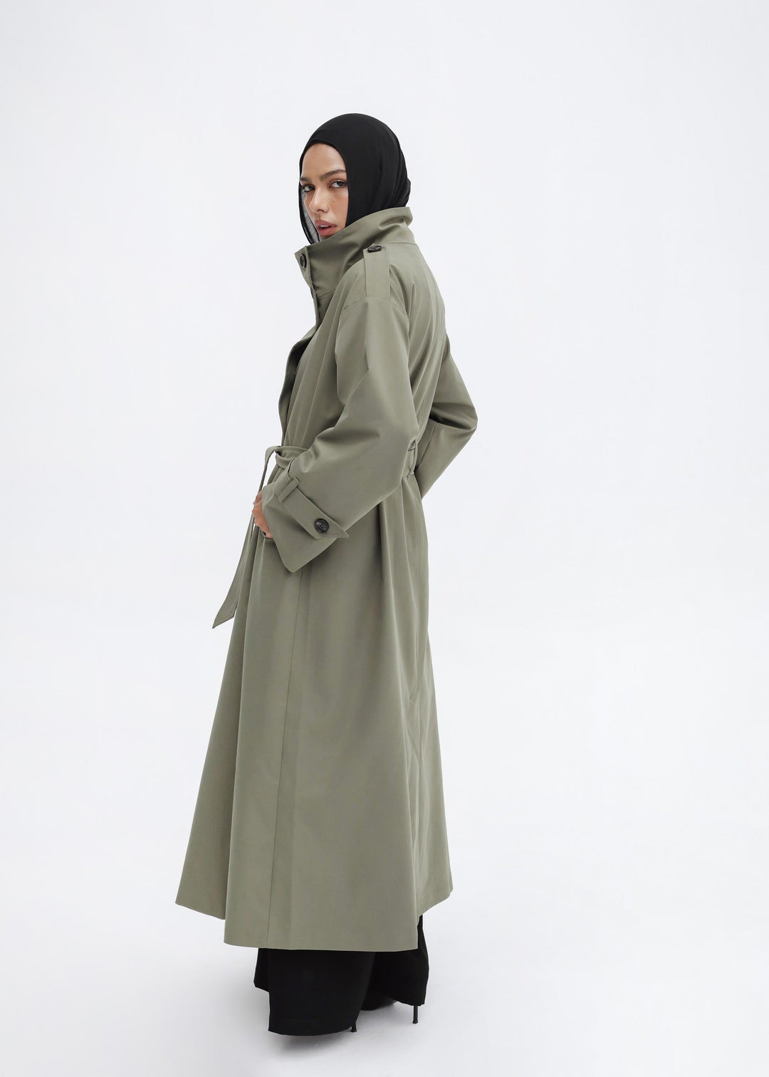 The Funnel Neck Trench In Olive
