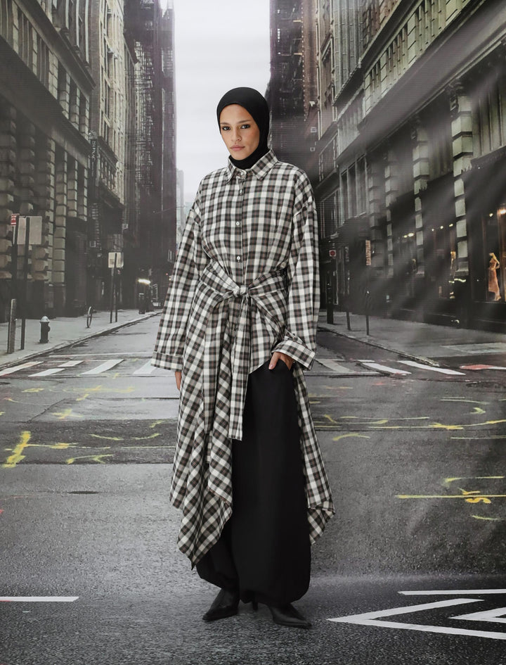 The Plaid Wrap Shirt