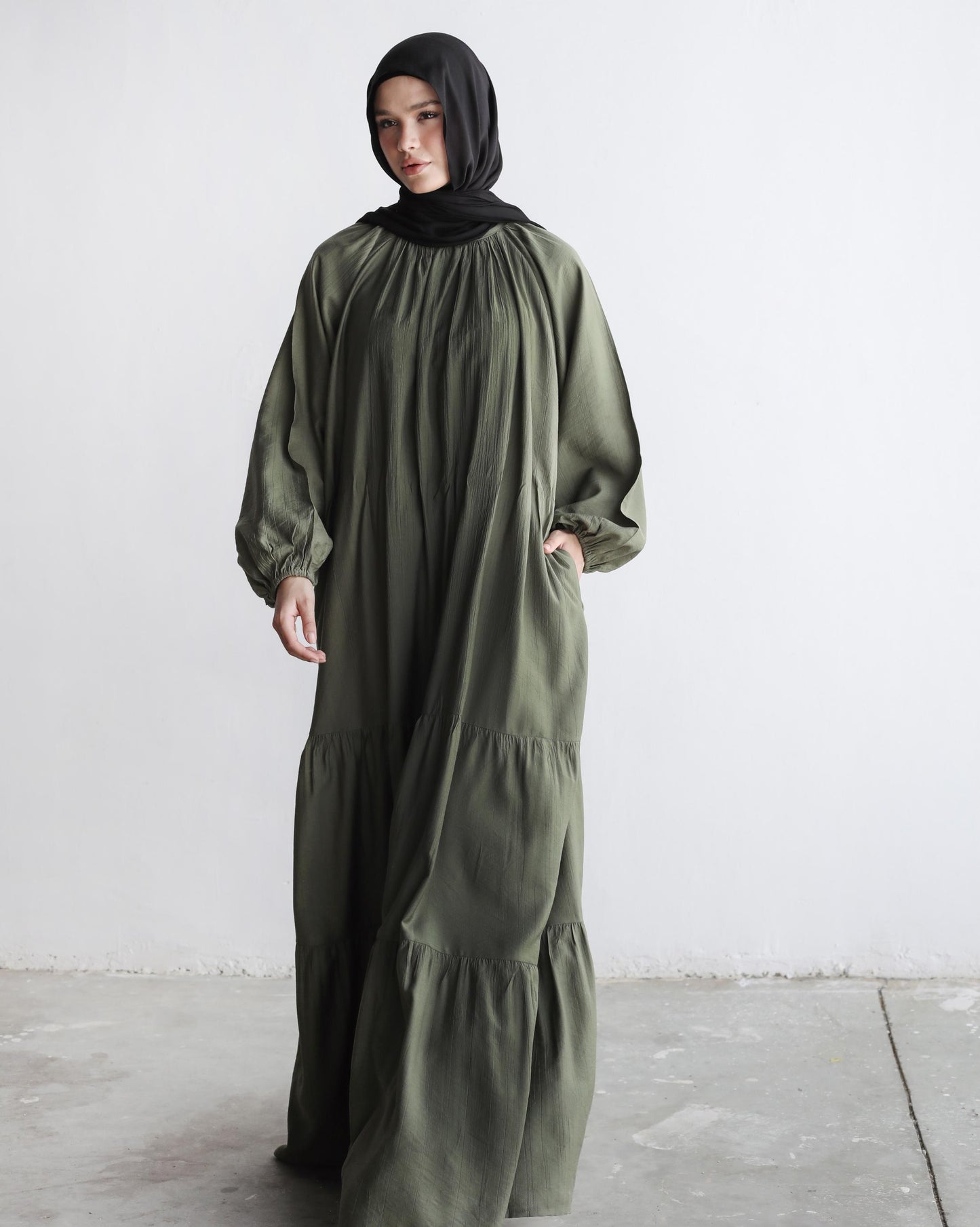 Palma Dress In Olive
