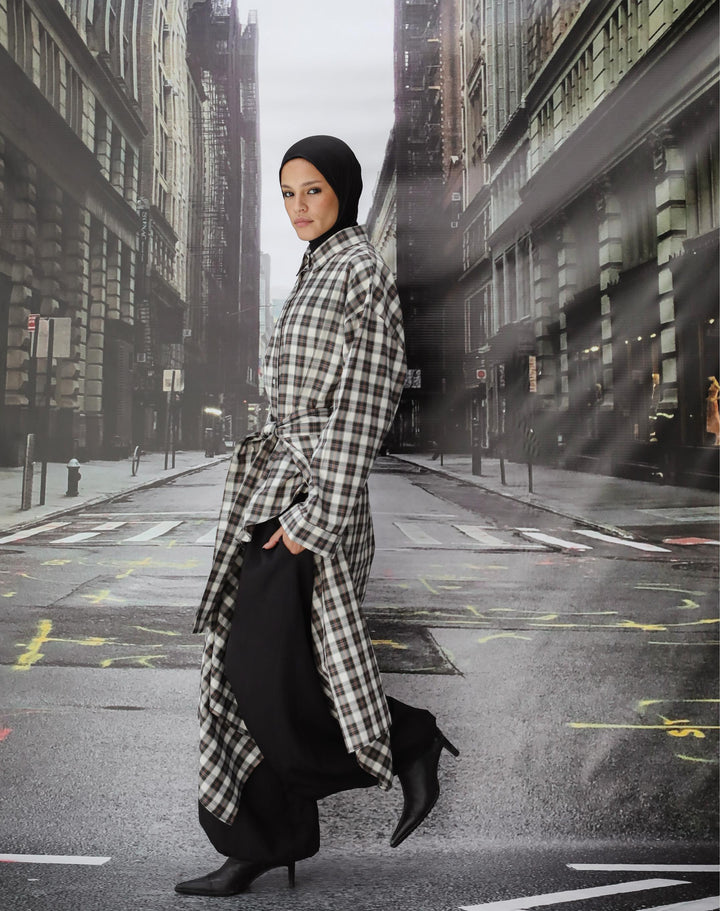 The Plaid Wrap Shirt