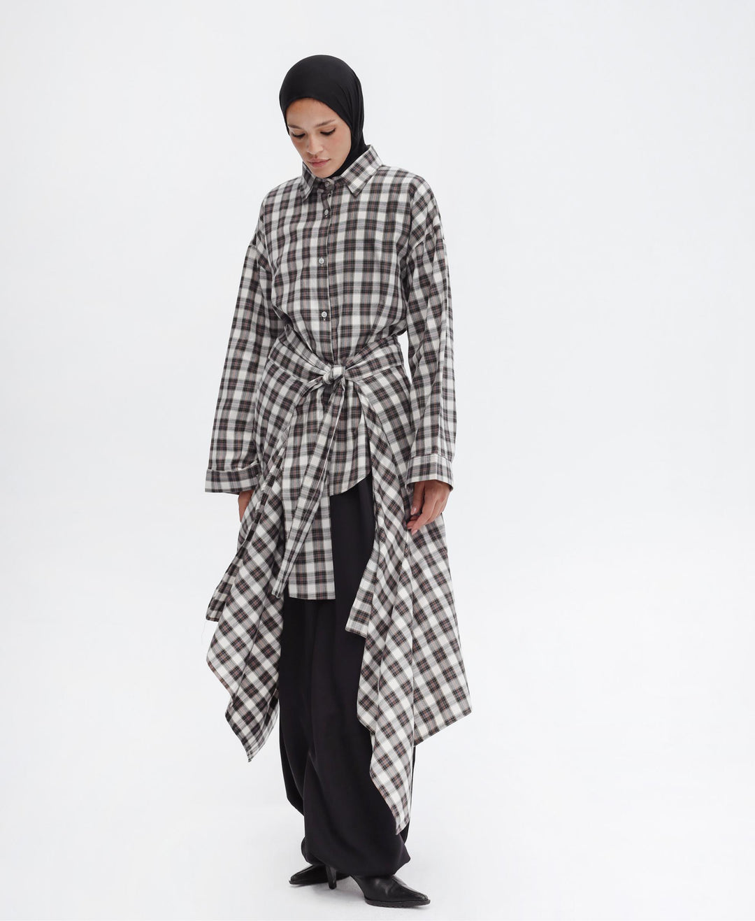 The Plaid Wrap Shirt
