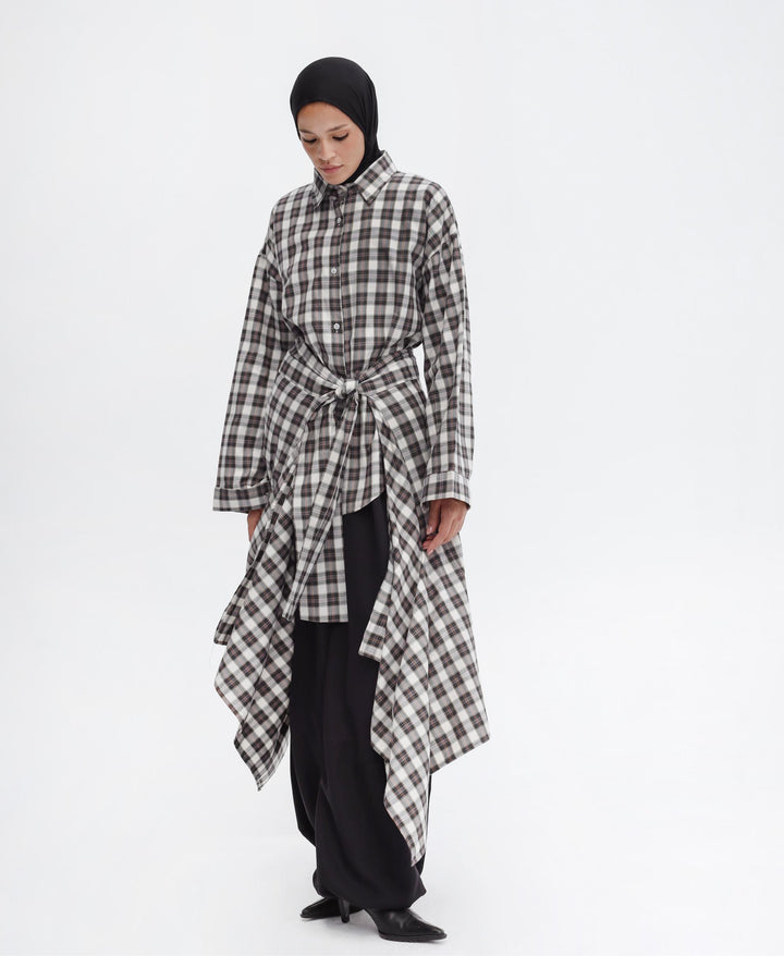 The Plaid Wrap Shirt