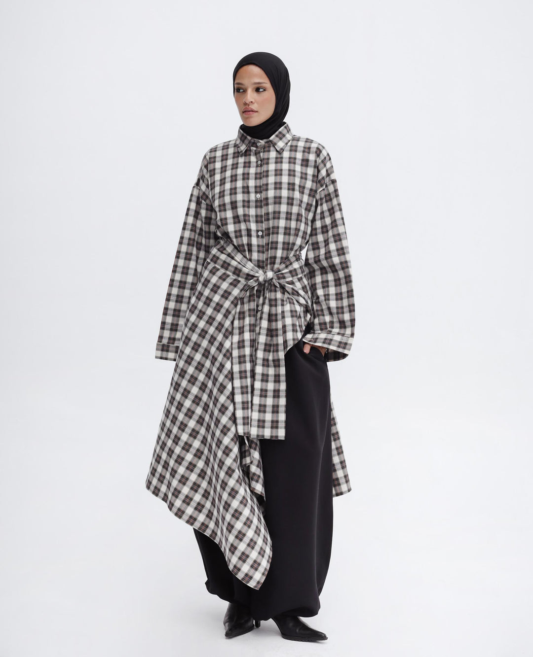 The Plaid Wrap Shirt
