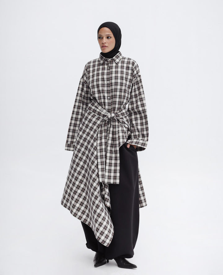 The Plaid Wrap Shirt