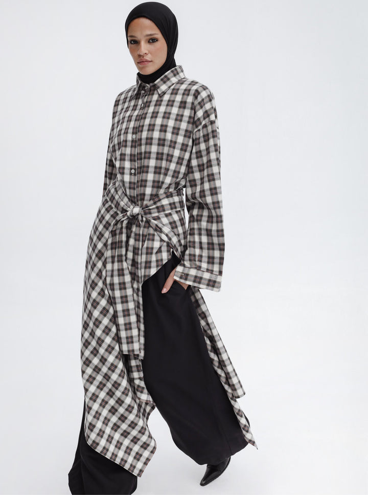 The Plaid Wrap Shirt