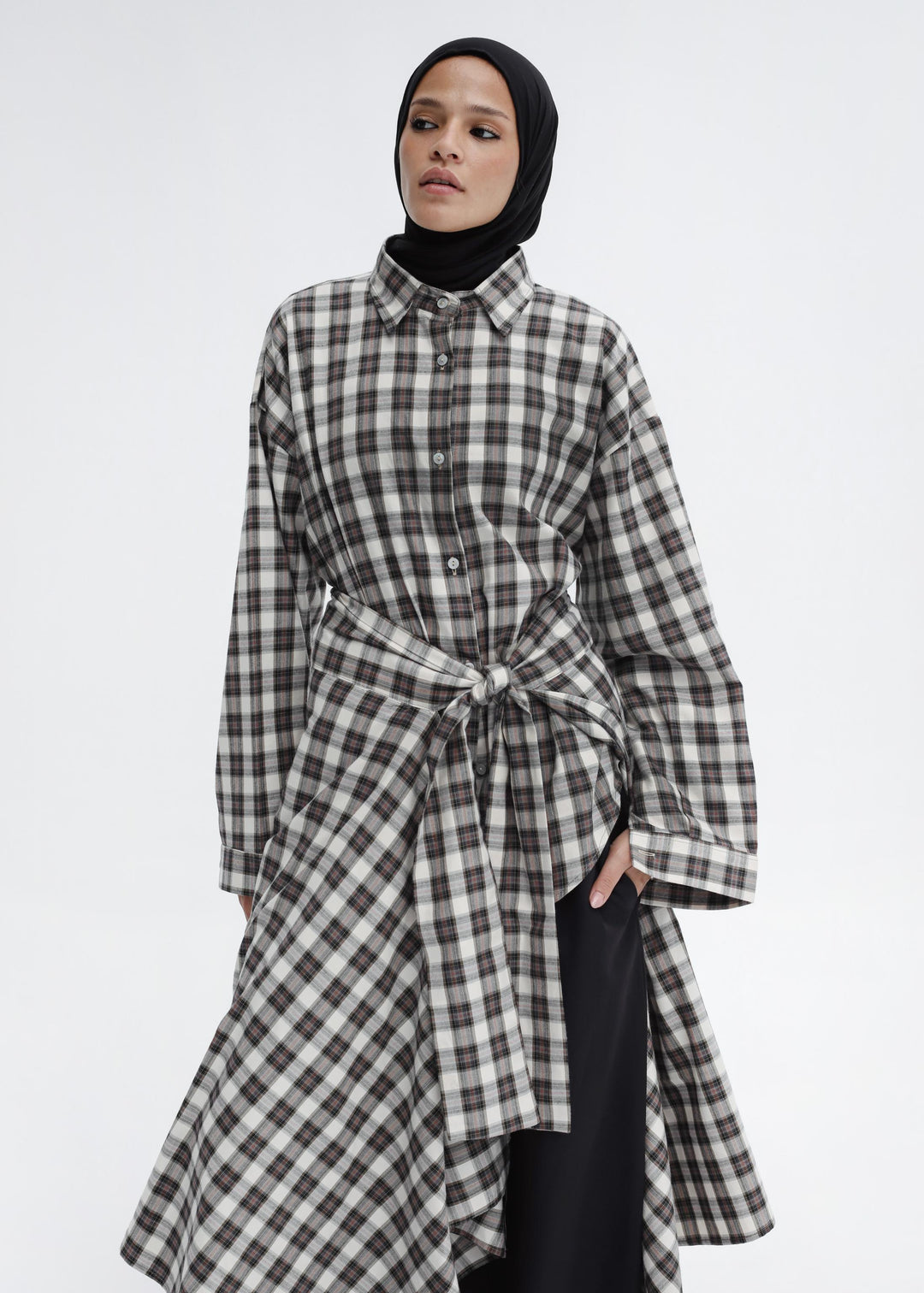 The Plaid Wrap Shirt
