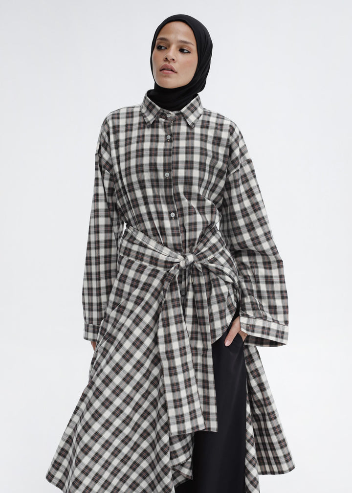 The Plaid Wrap Shirt