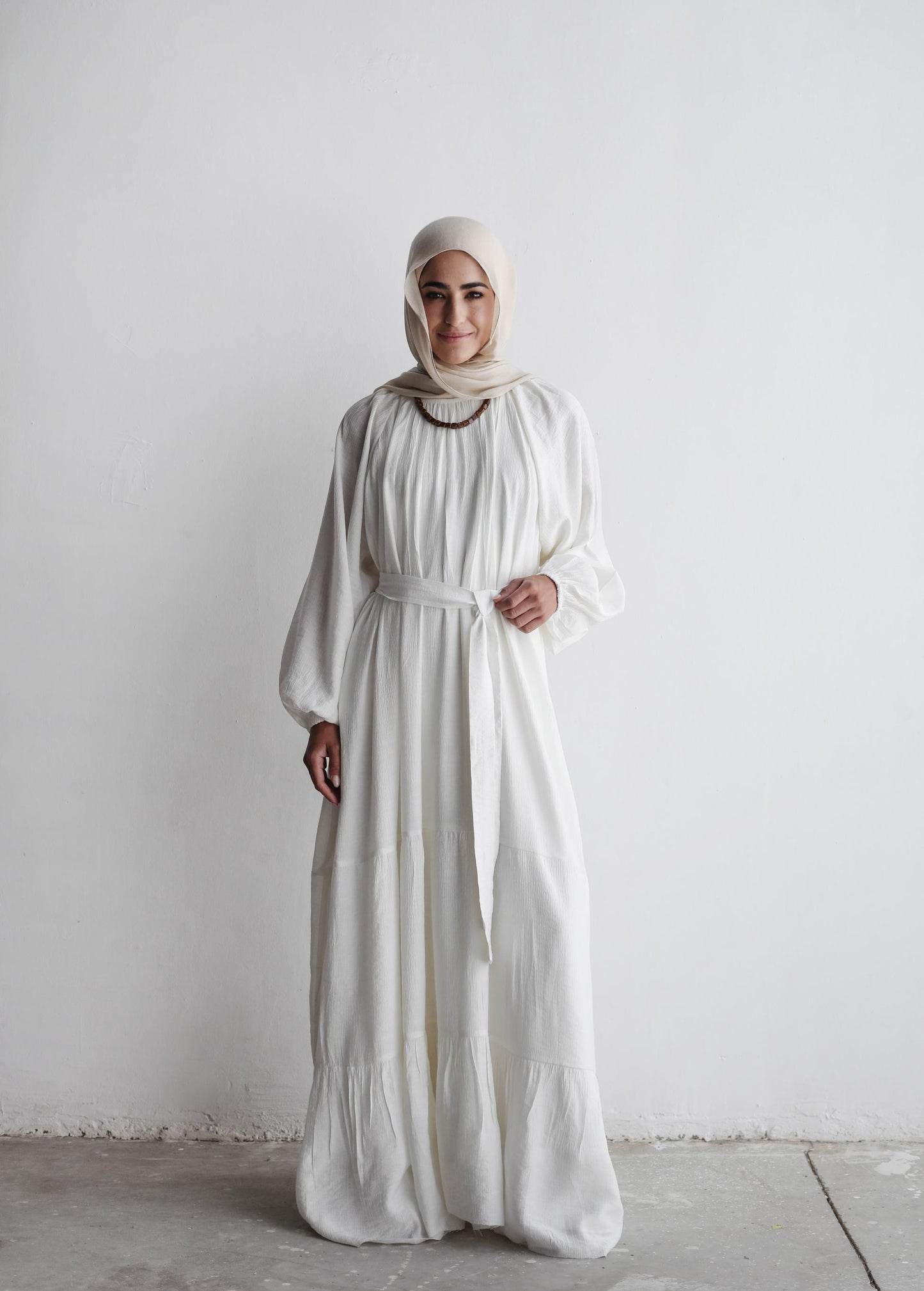 Palma Dress In White