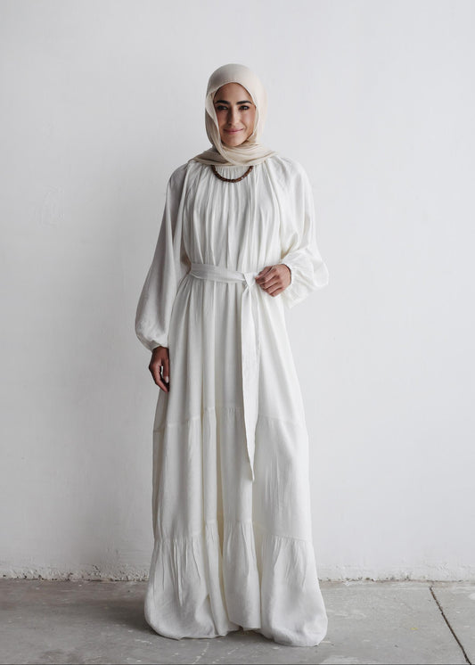Palma Dress In White