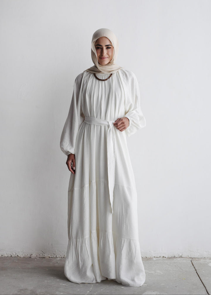 Palma Dress In White