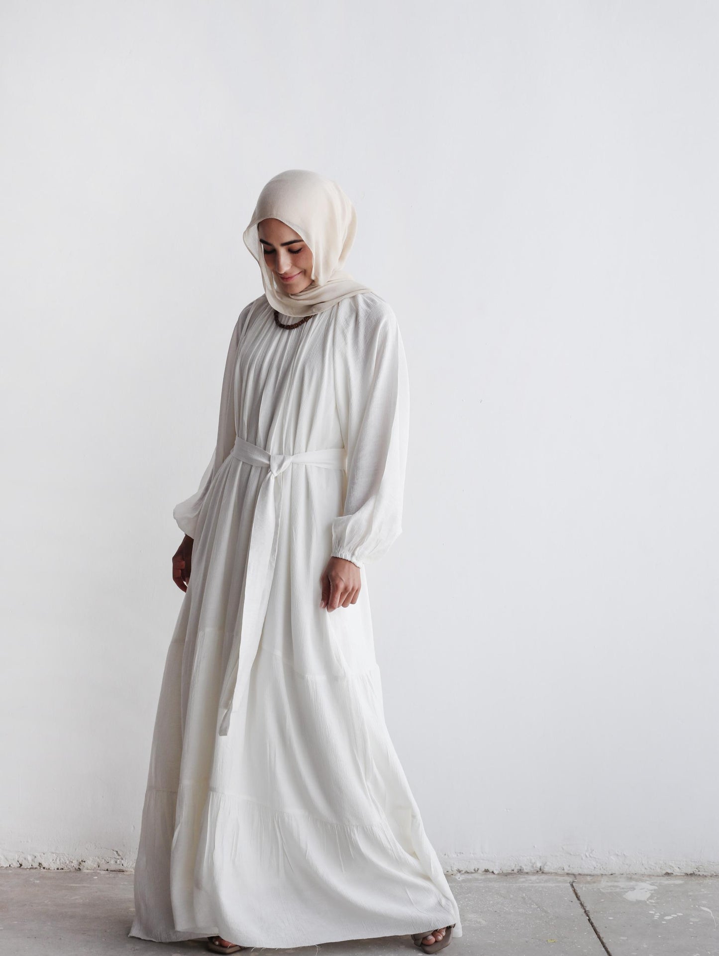 Palma Dress In White