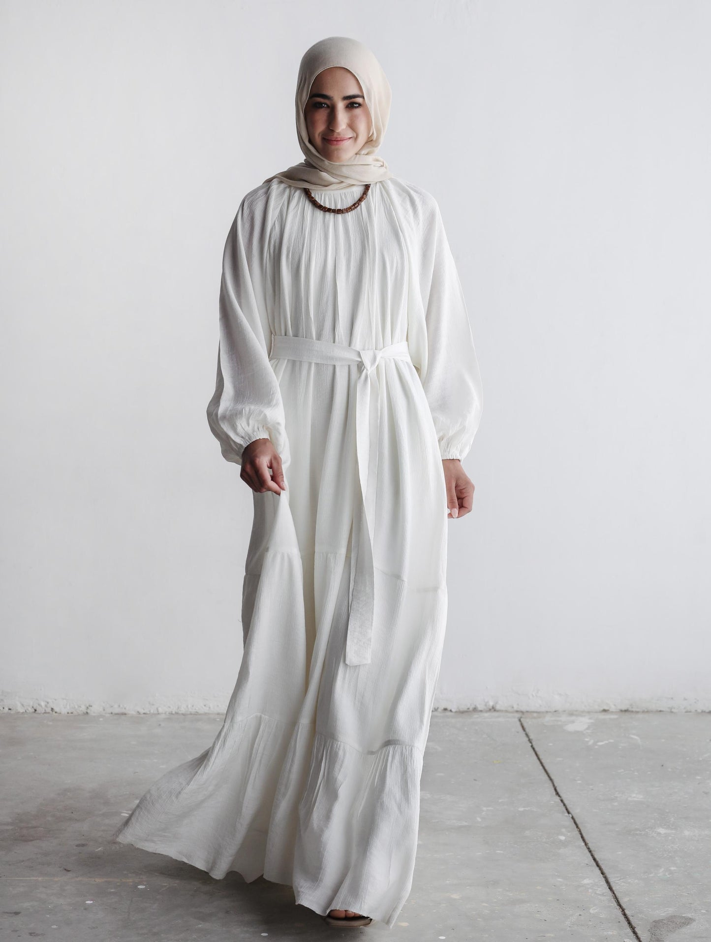 Palma Dress In White