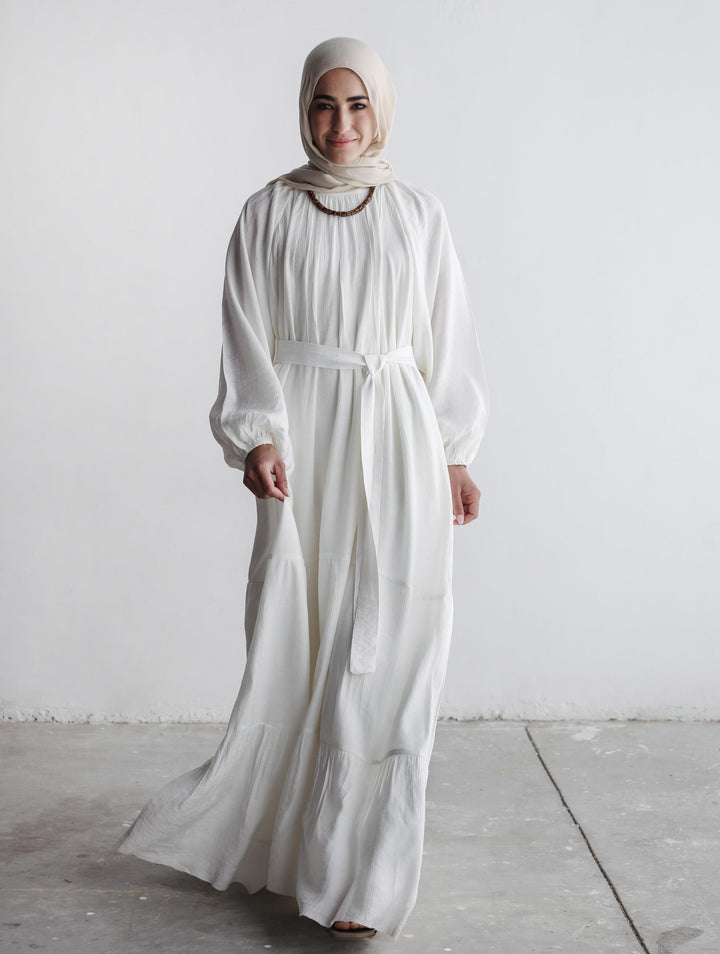 Palma Dress In White