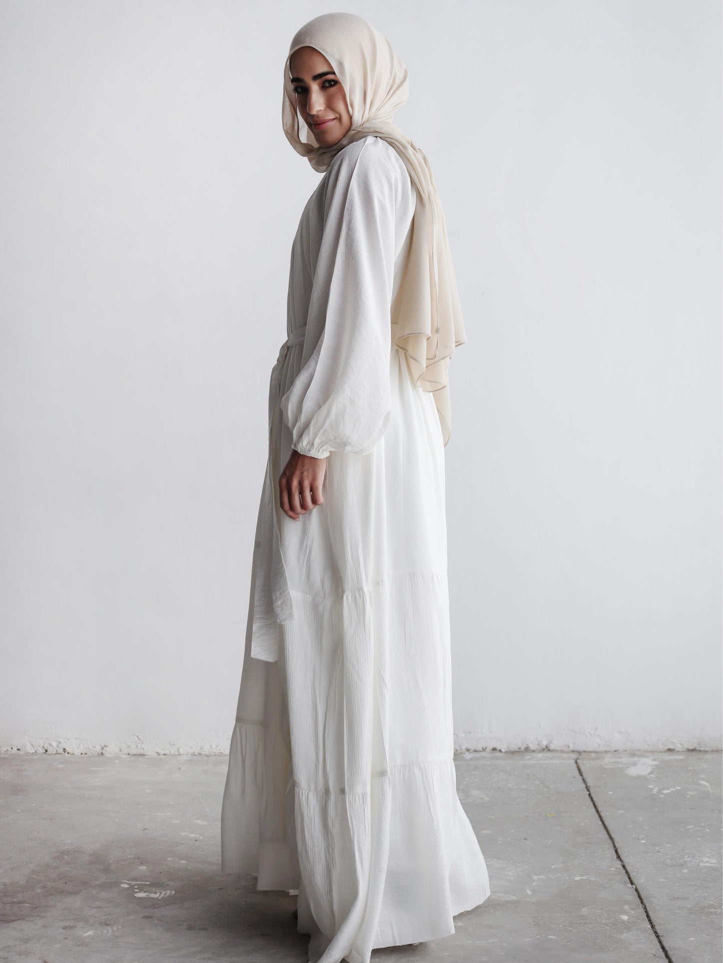 Palma Dress In White