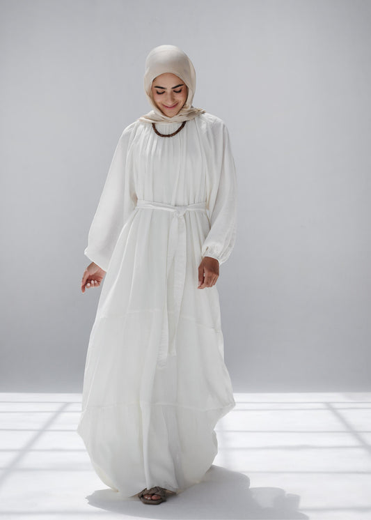 Palma Dress In White