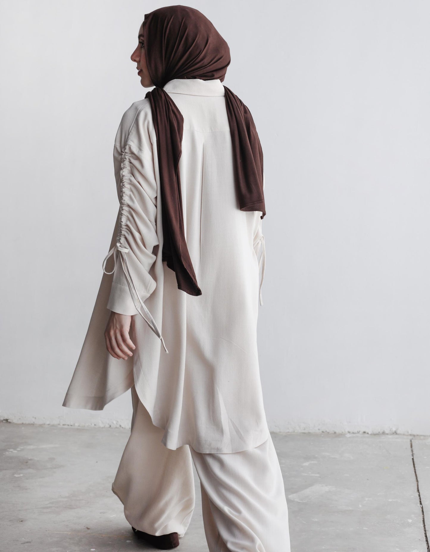 The Everyday Linen Set In Ivory Creme