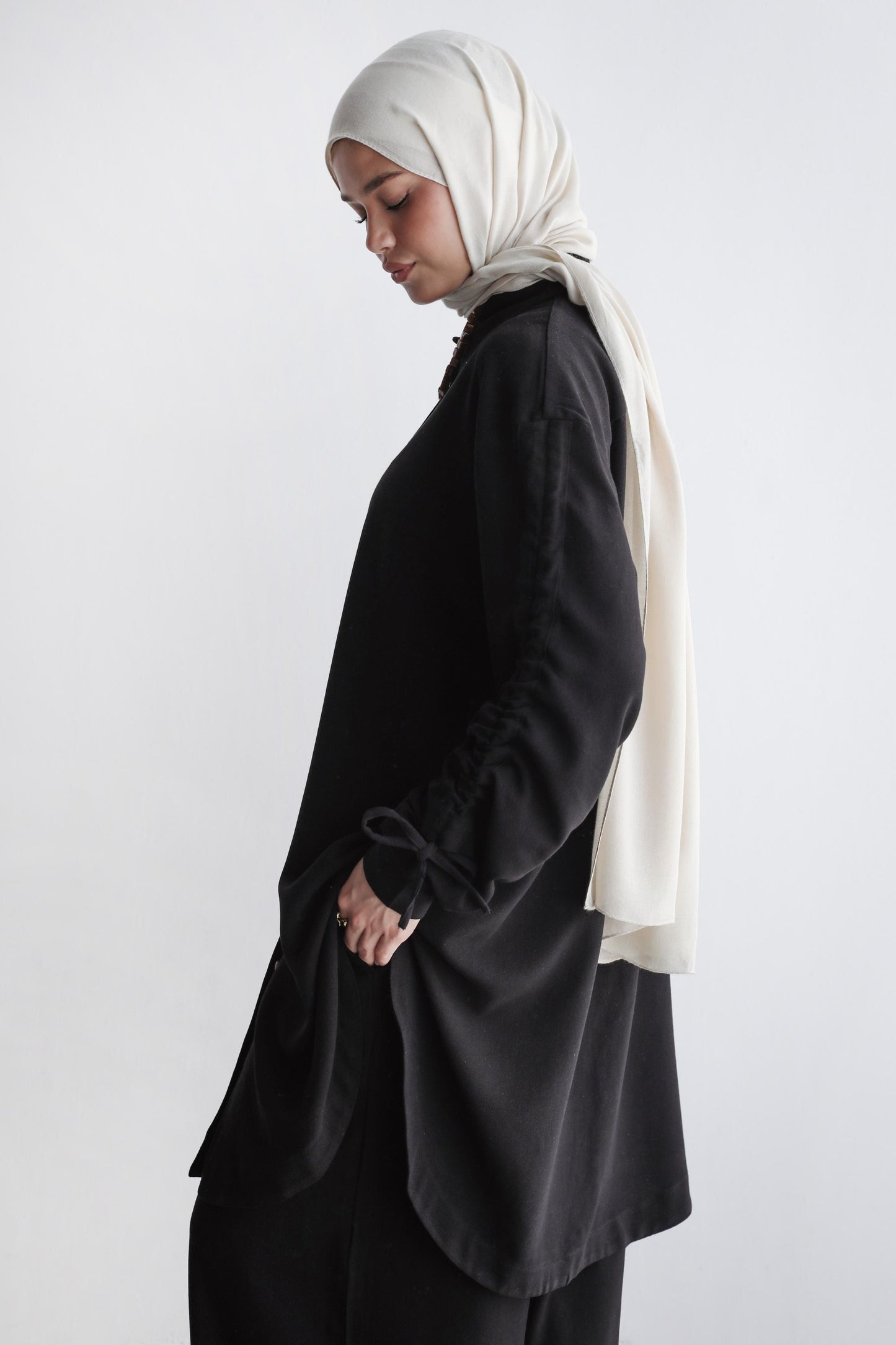The Everyday Linen Set In Black