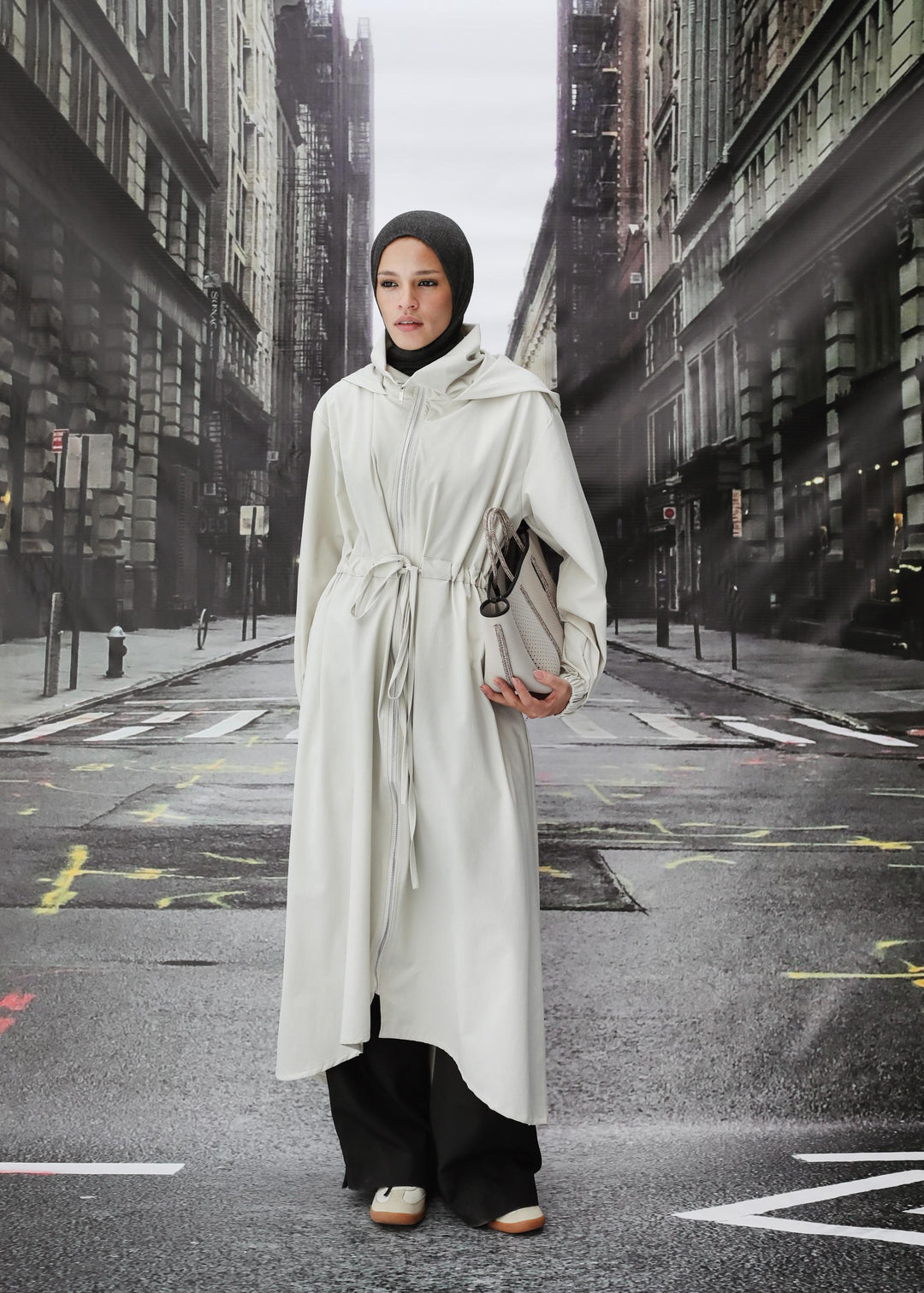The Urban Active Jacket In Cream