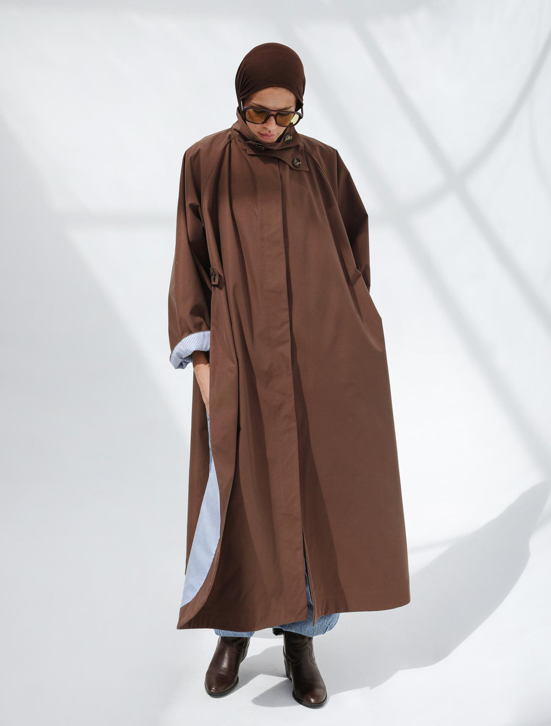 The City Cape In Brown