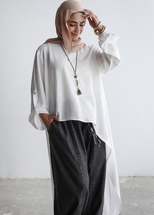 The Wave Top in White