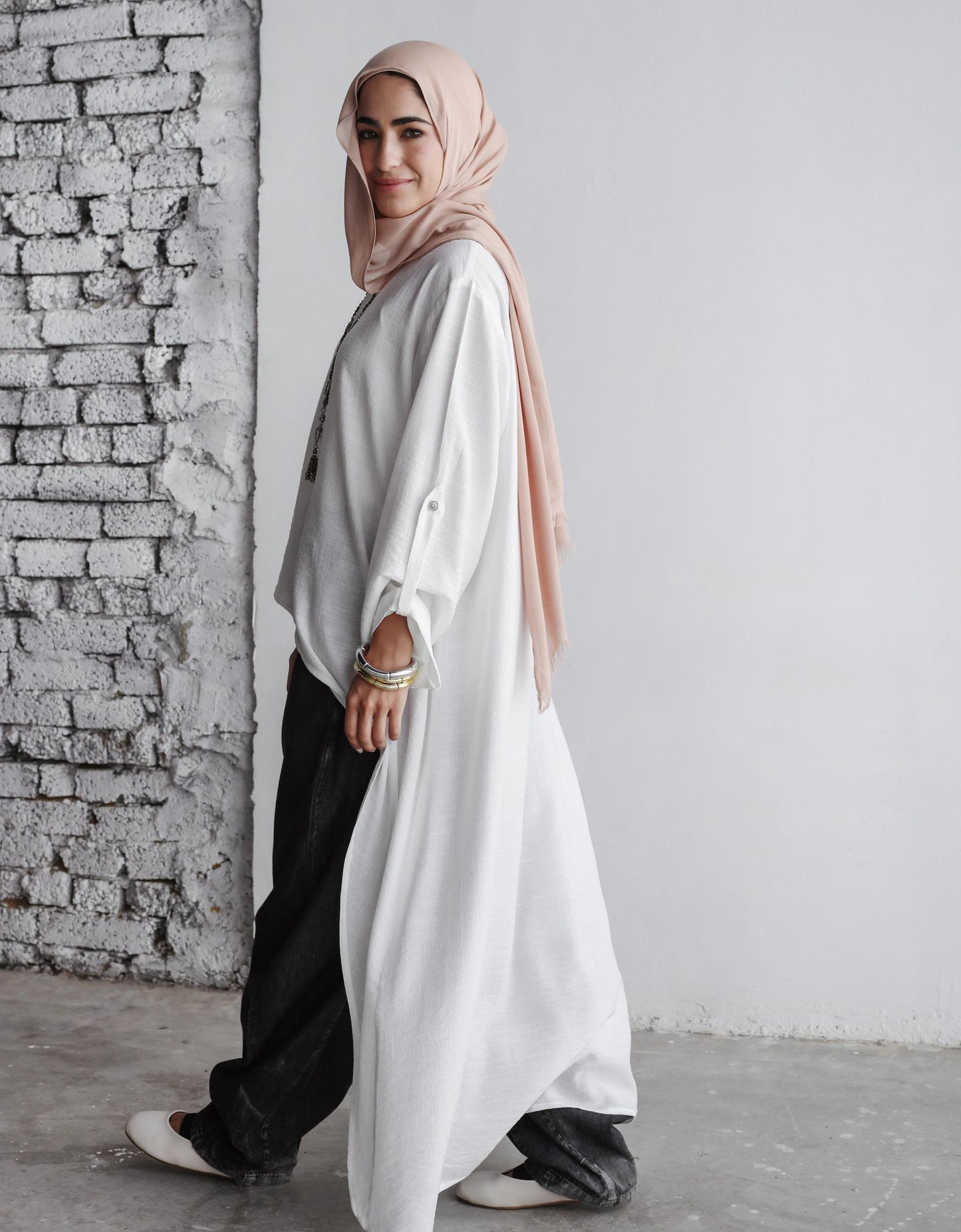 The Wave Top in White