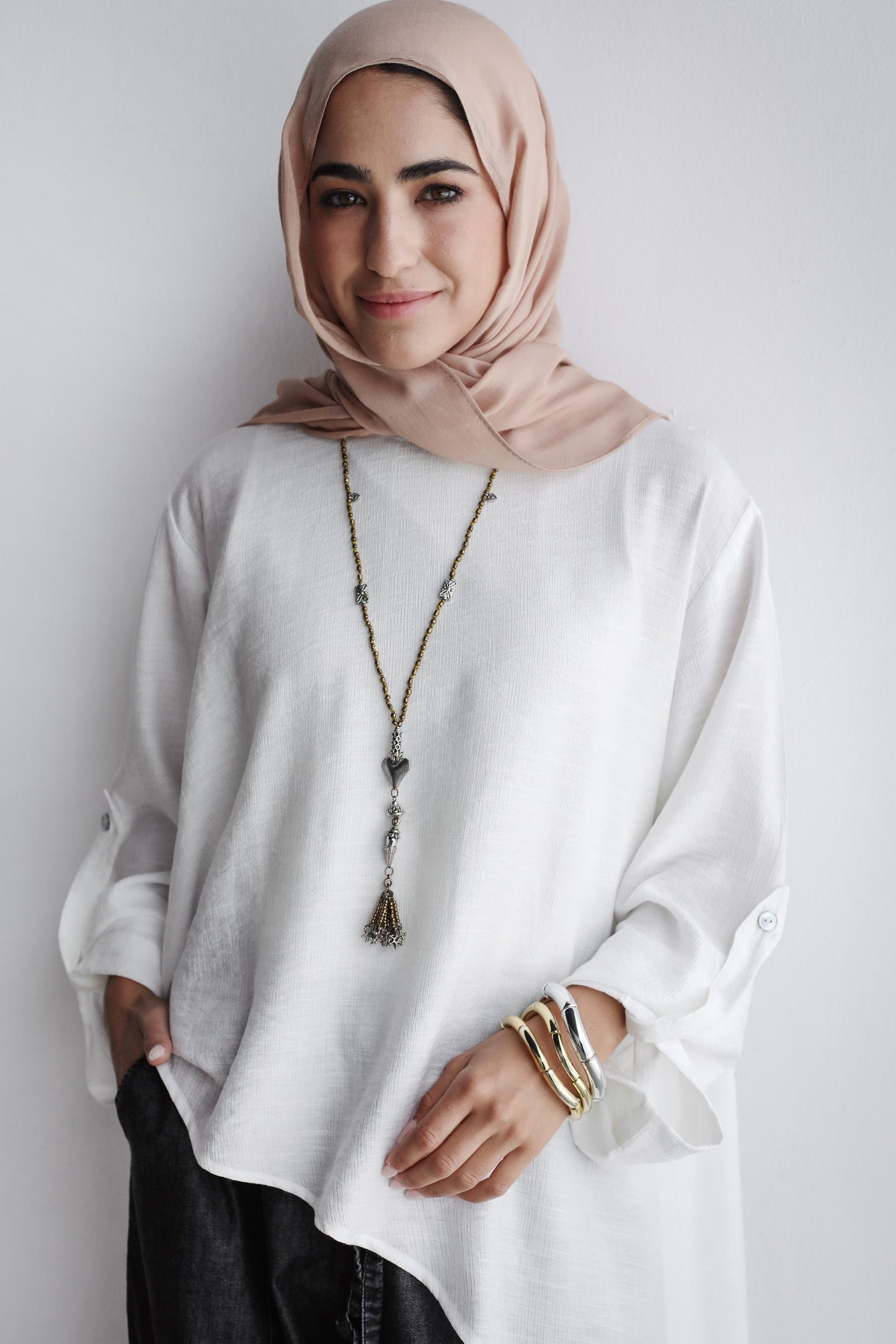 The Wave Top in White