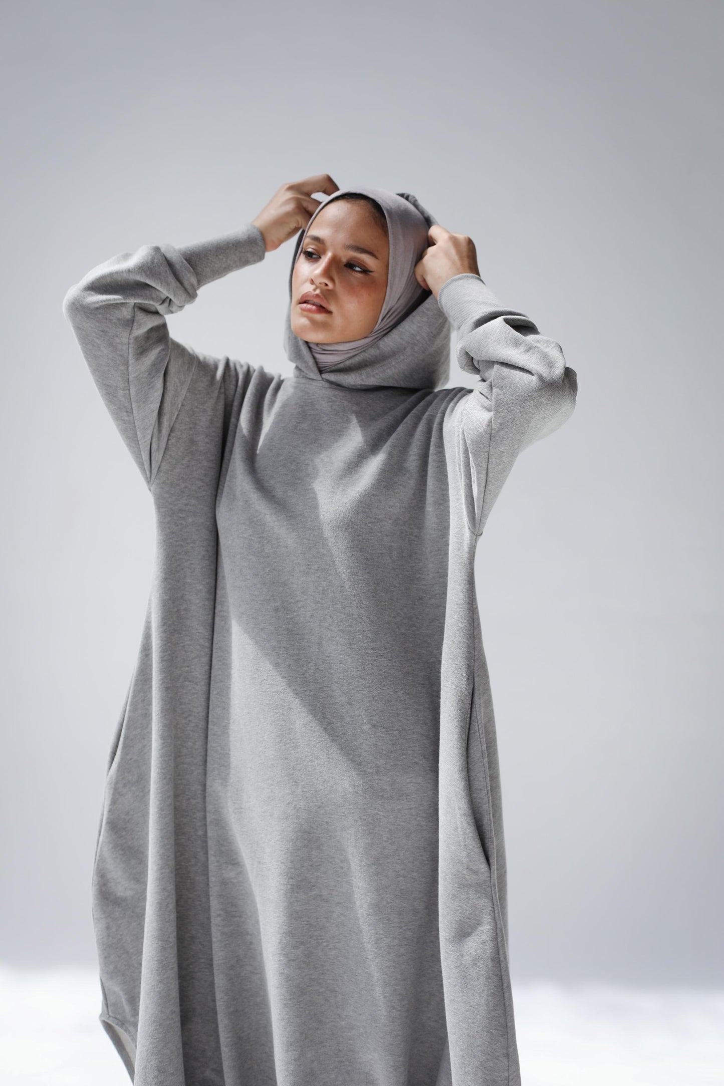 Street Ease Hoodie In Gray