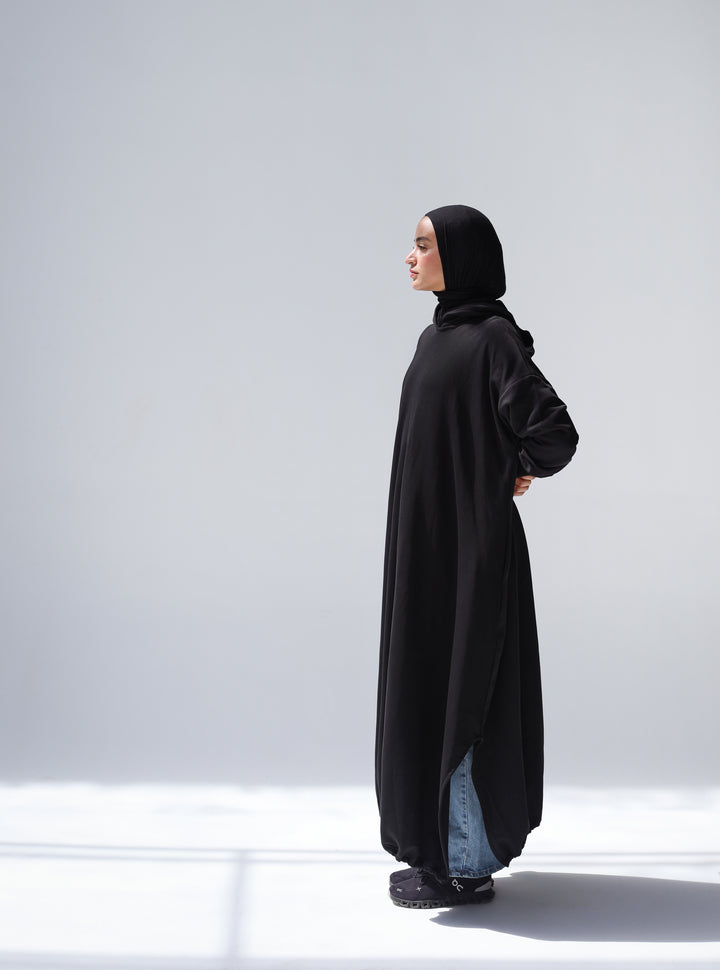 Street Ease Hoodie In Black