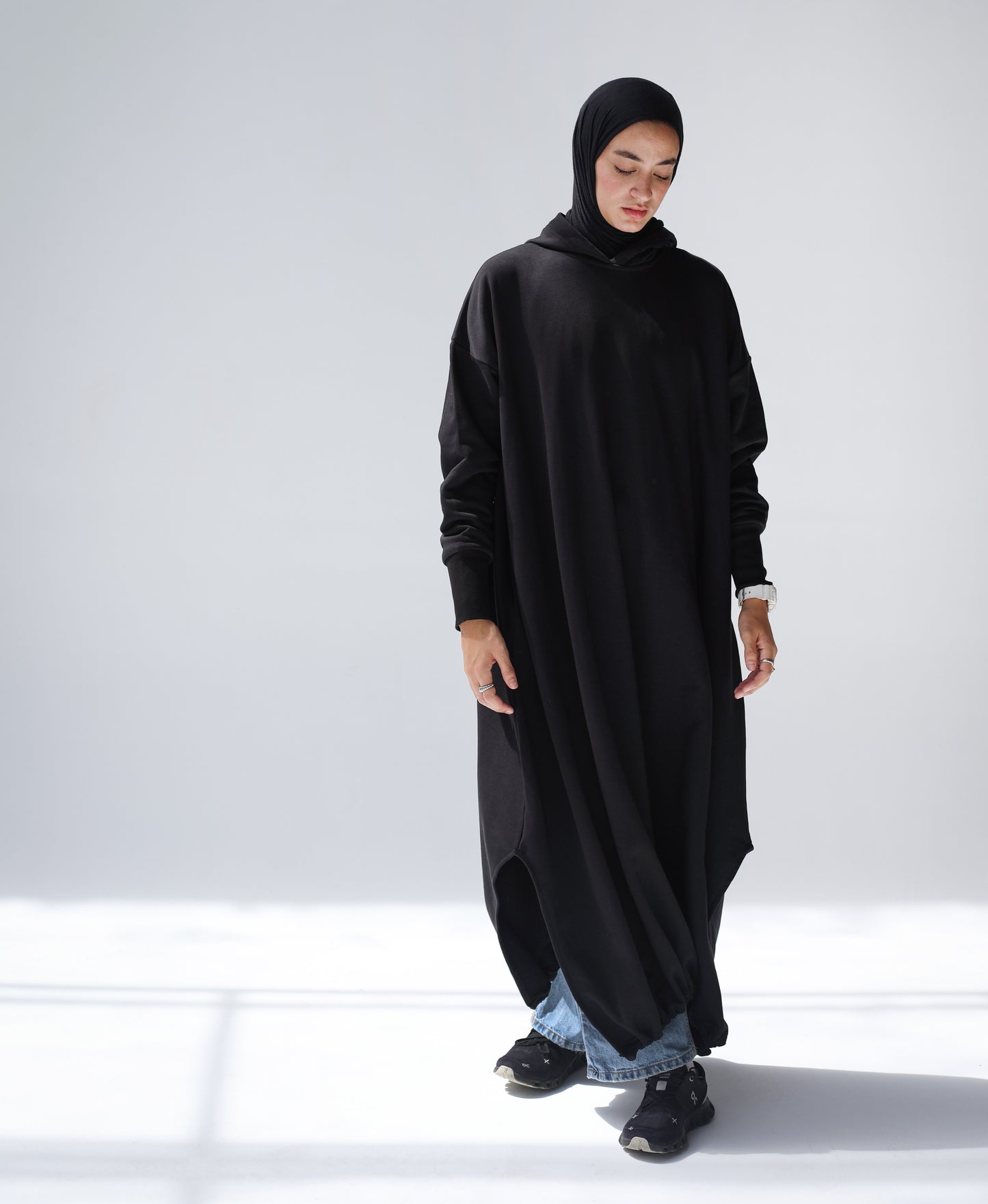 Street Ease Hoodie In Black