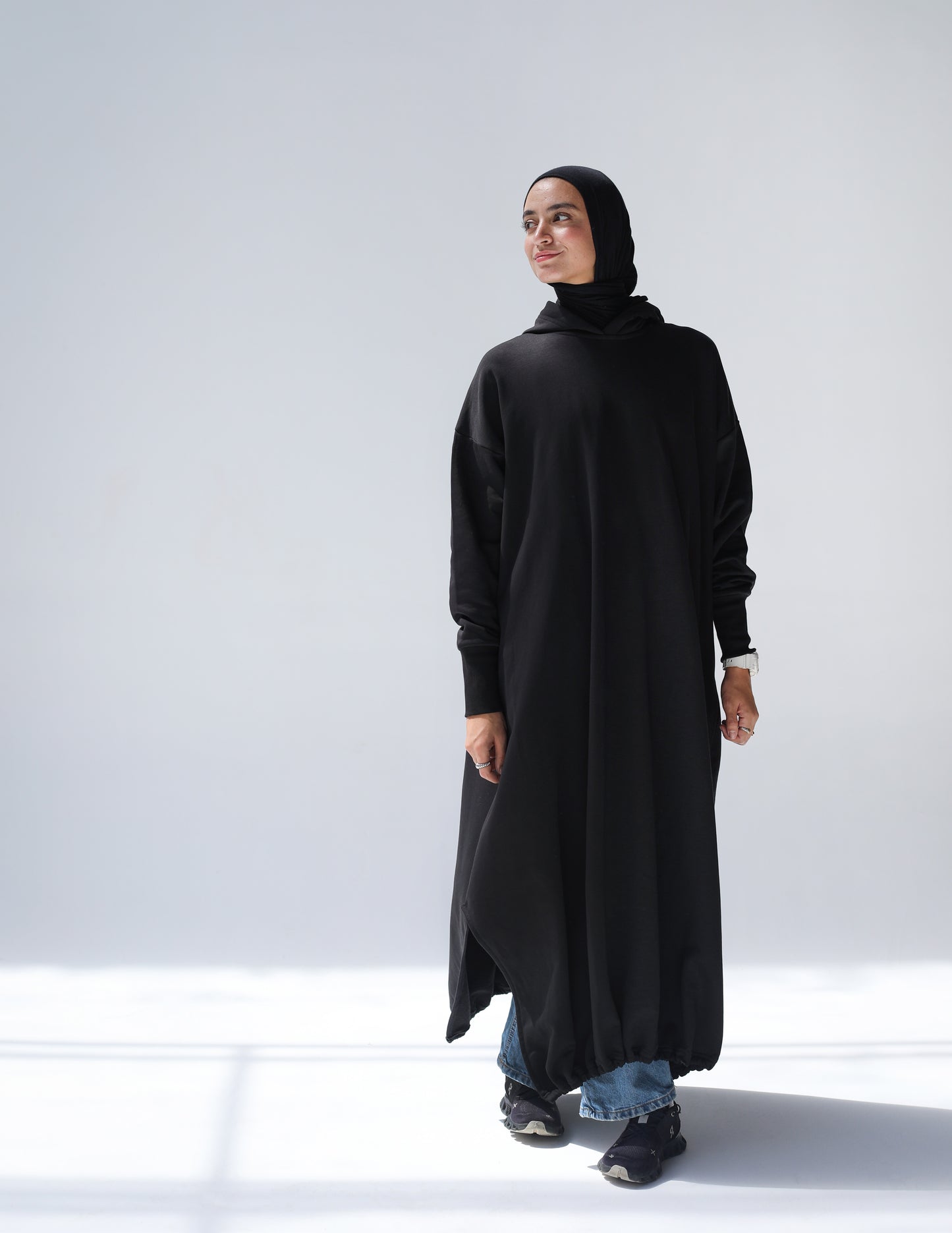 Street Ease Hoodie In Black