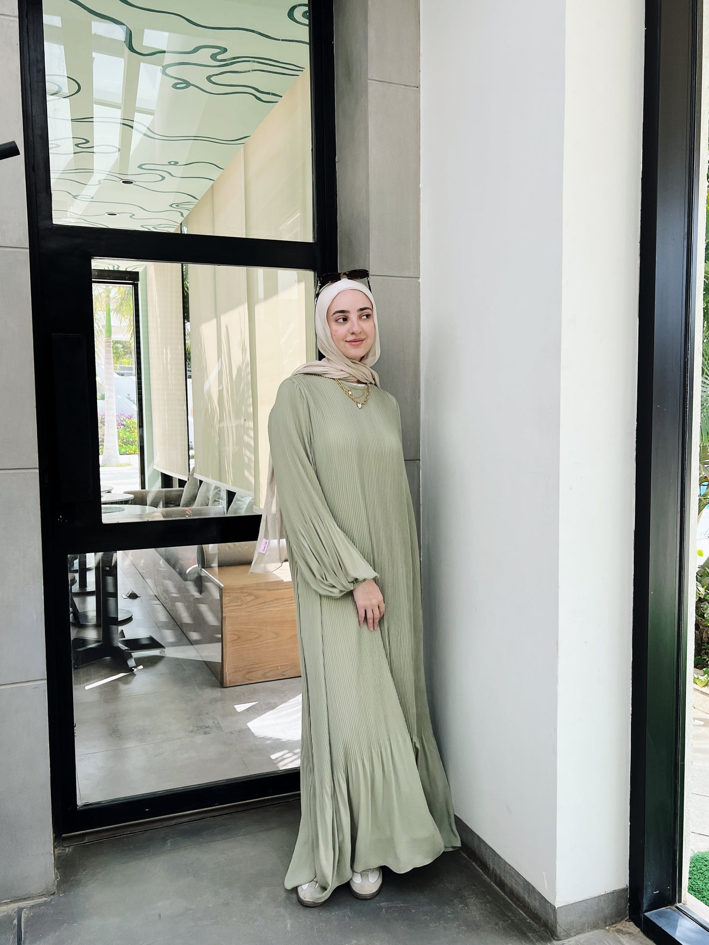 Dreamy Swirl In Sage Green