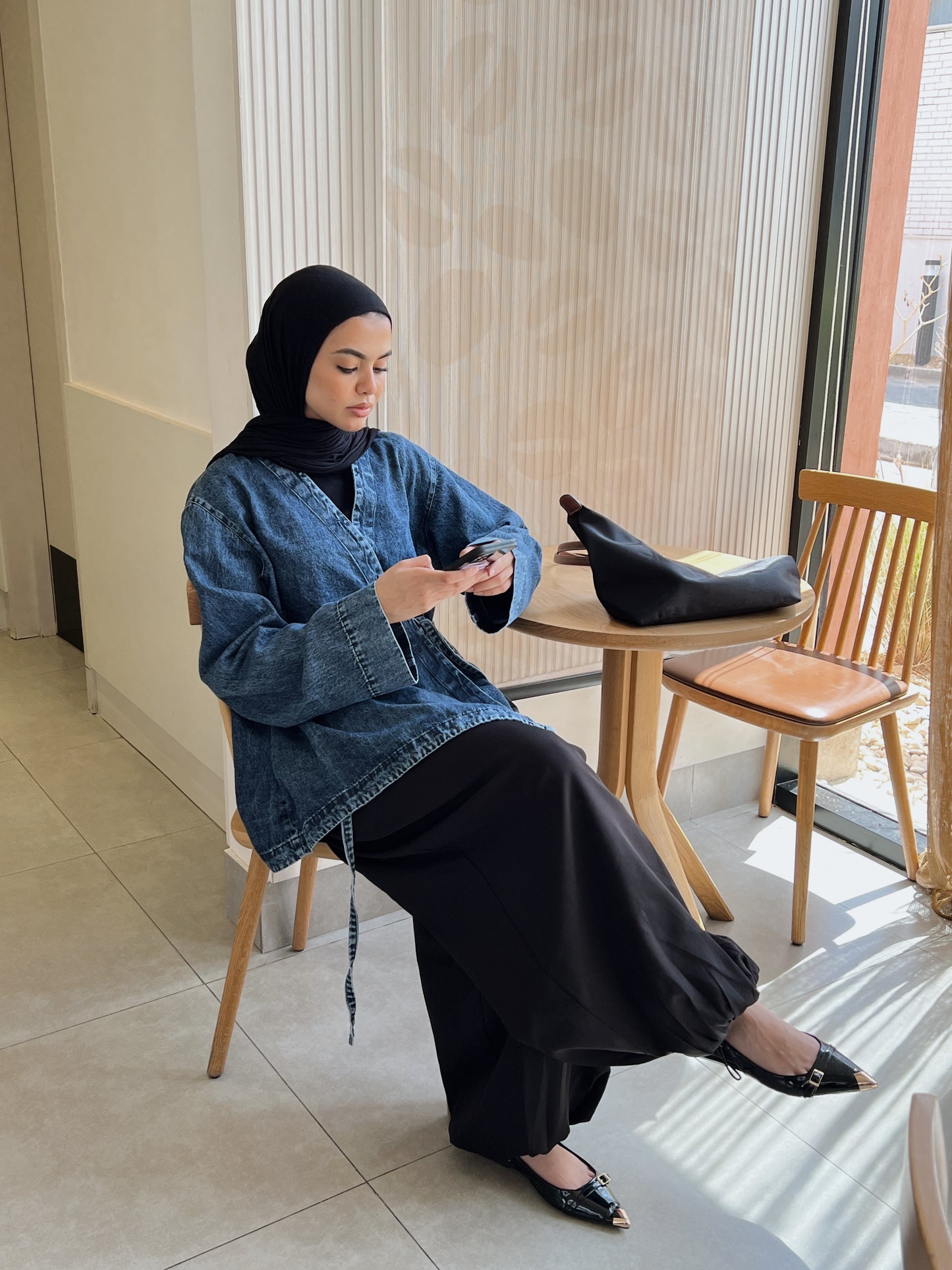The Every Day Denim Wrap