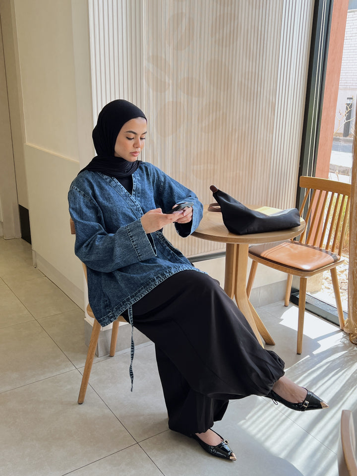 The Everyday Denim Wrap