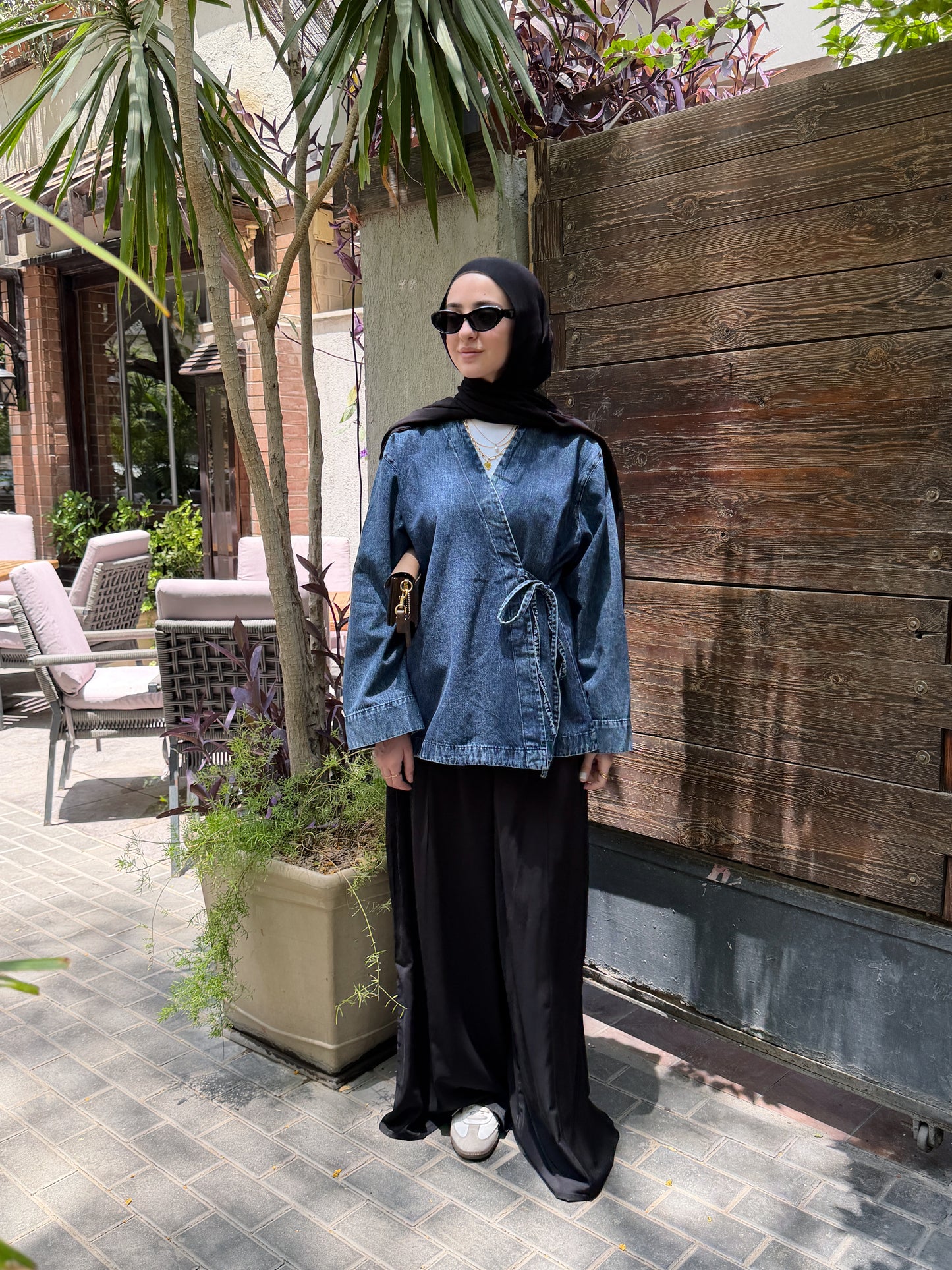 The Every Day Denim Wrap