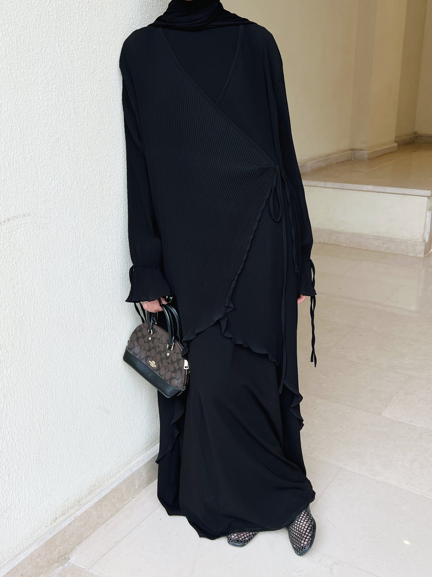 The Layered Duo Abaya