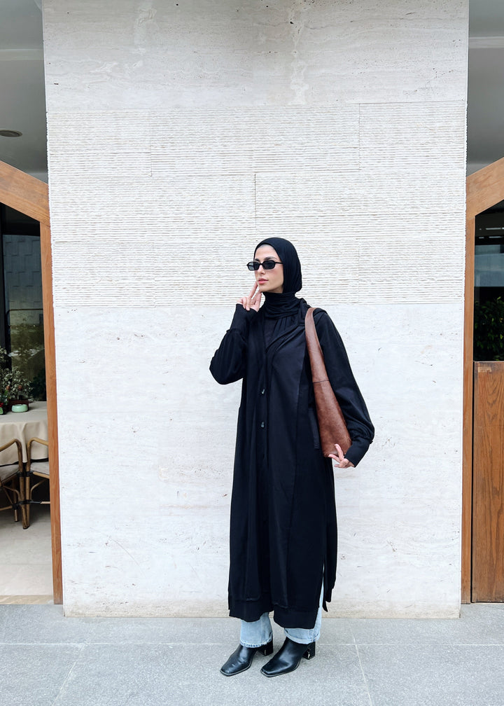 Snuggle Cardigan in Black