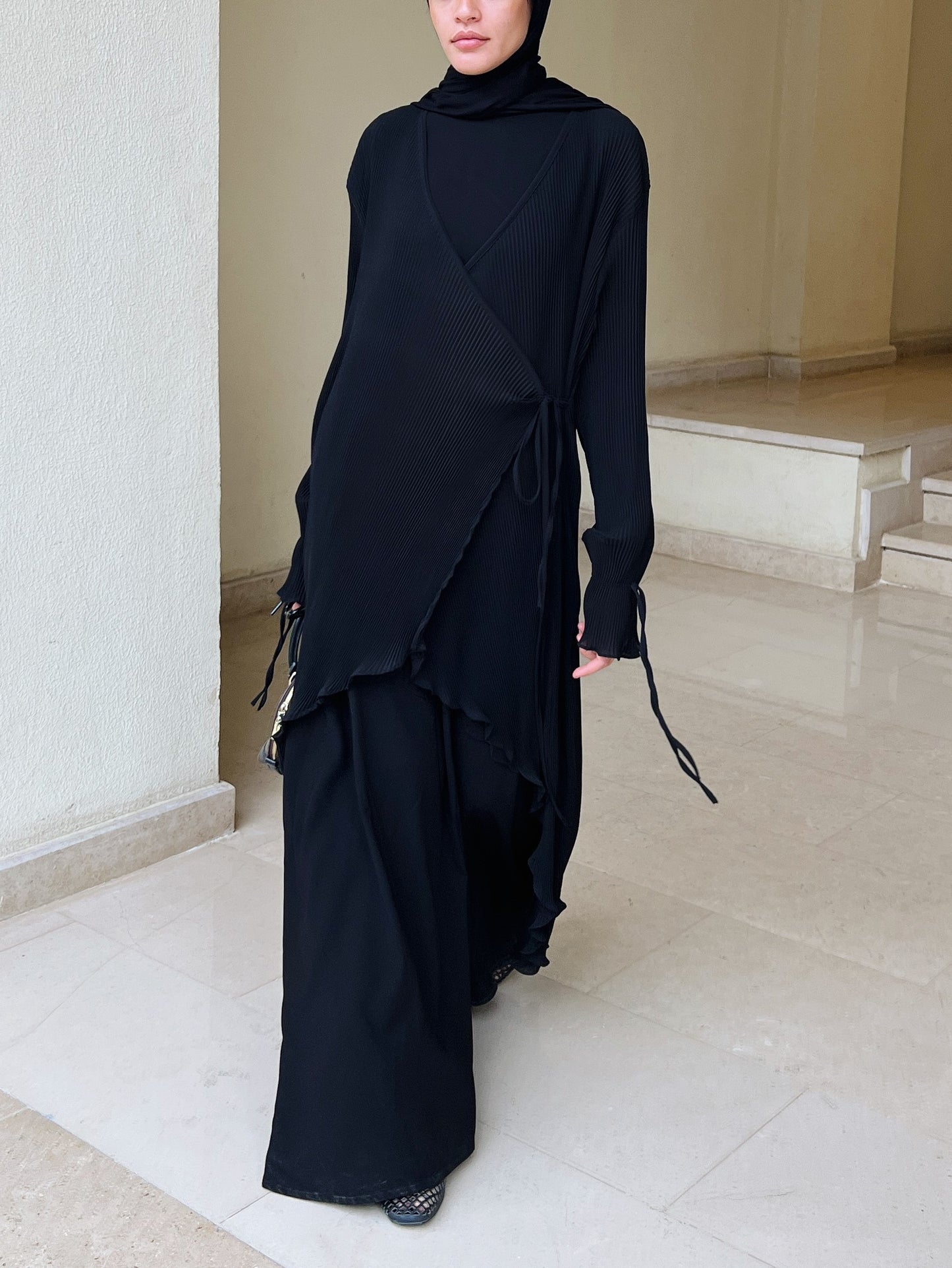 The Layered Duo Abaya