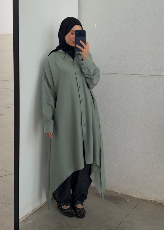 The Ease Top In Light Olive