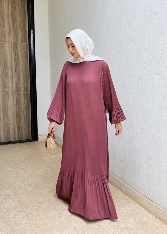 Dreamy Swirl Dress In Cashmere Rose