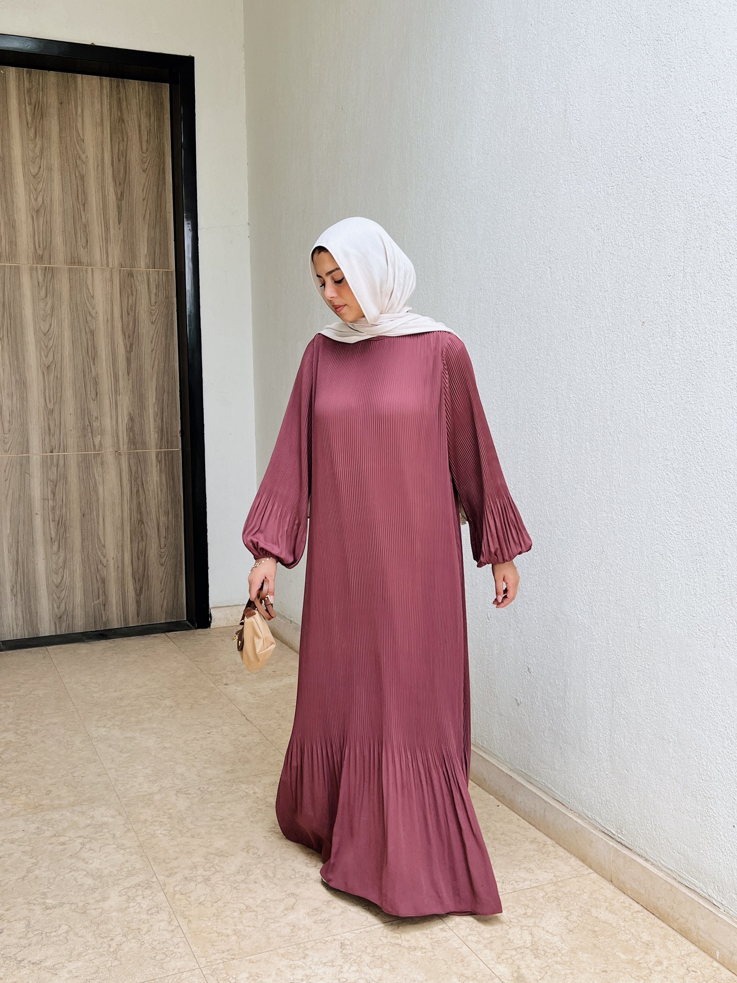 Dreamy Swirl Dress In Cashmere Rose