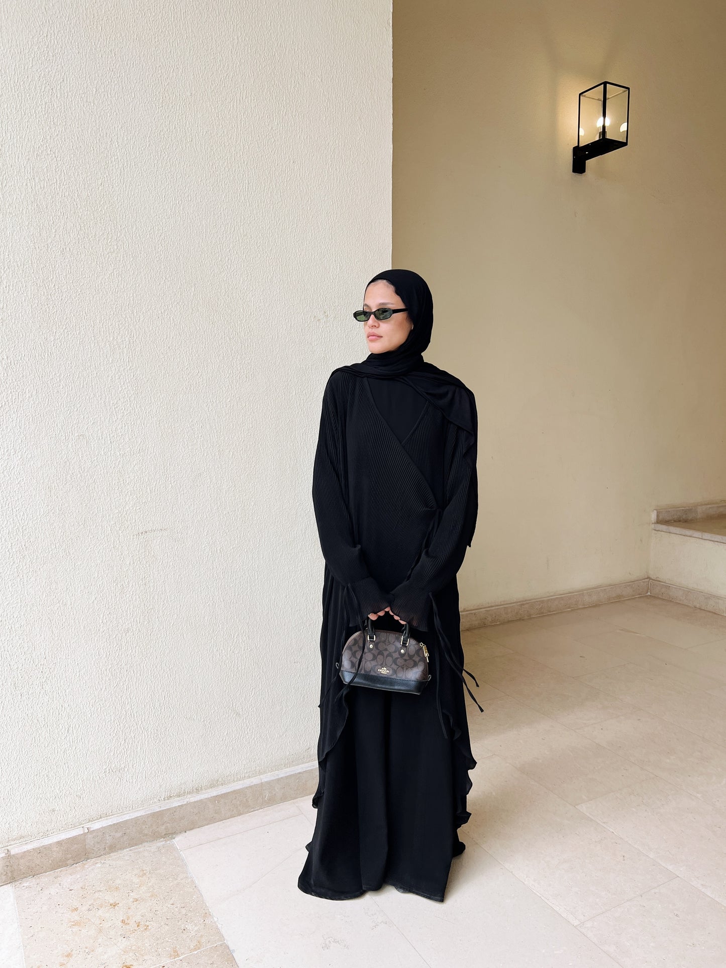 The Layered Duo Abaya