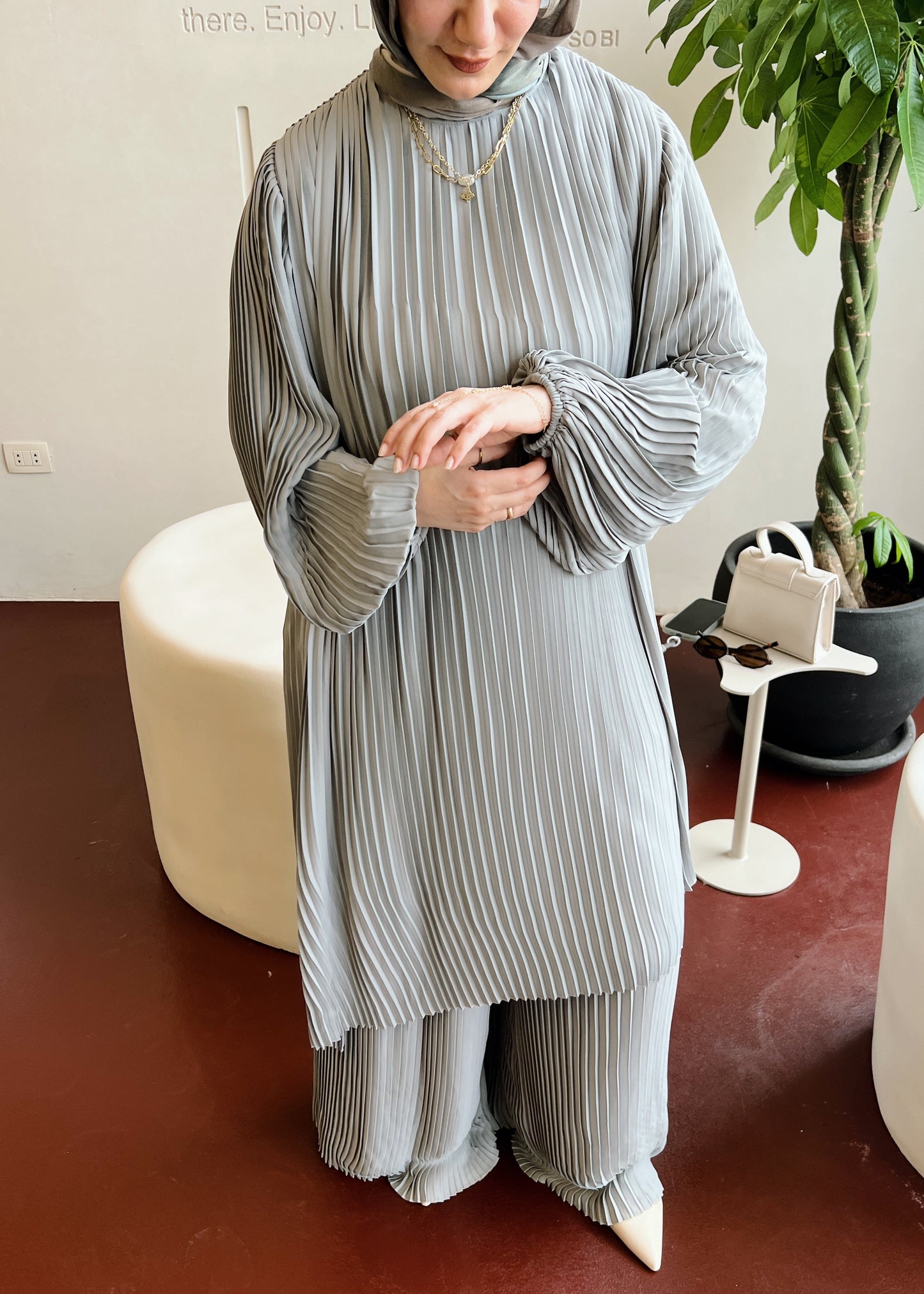 The Pleat fall Set In Moonlight