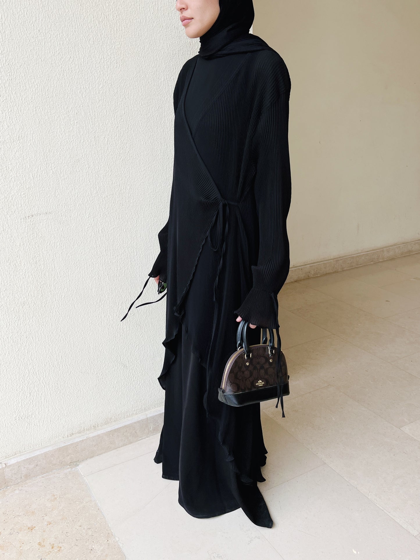 The Layered Duo Abaya