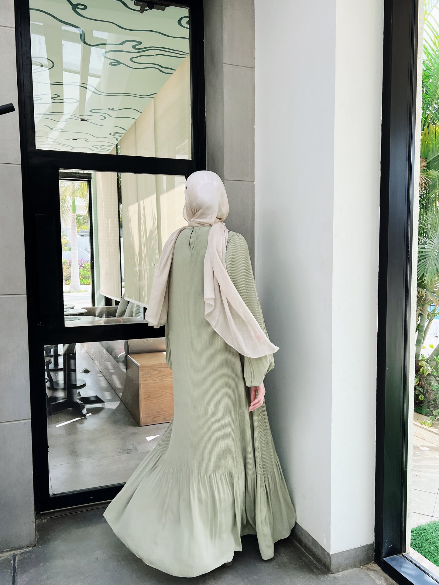 Dreamy Swirl In Sage Green