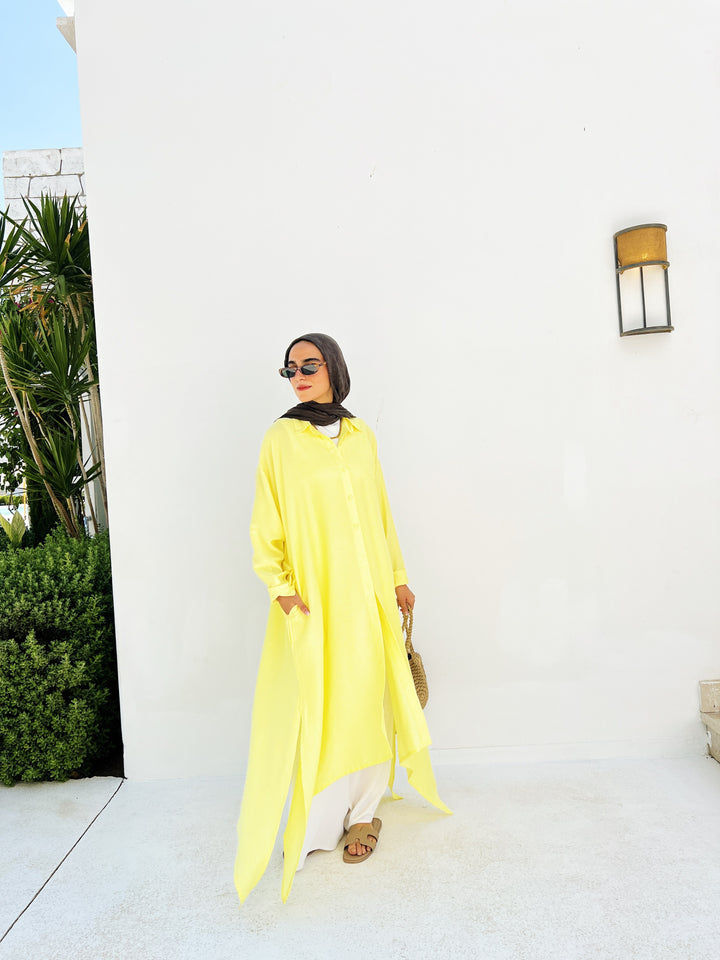The Ease Top In Butter yellow